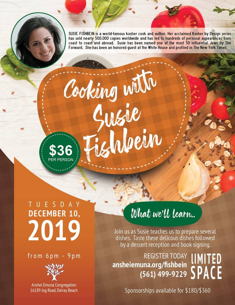 Banner Image for Kosher Cooking with Susie Fishbein