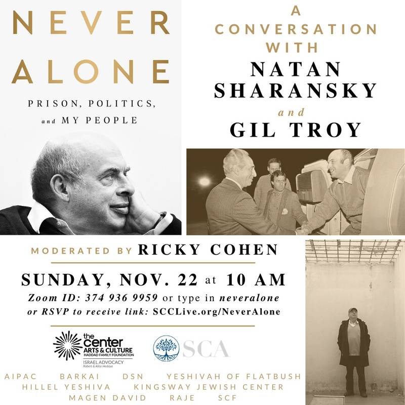 Banner Image for A Conversation with NATAN SHARANSKY and GIL TROY